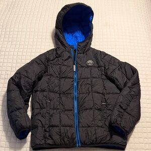 Gerry Weber Black Puffer Jacket with Blue Lining